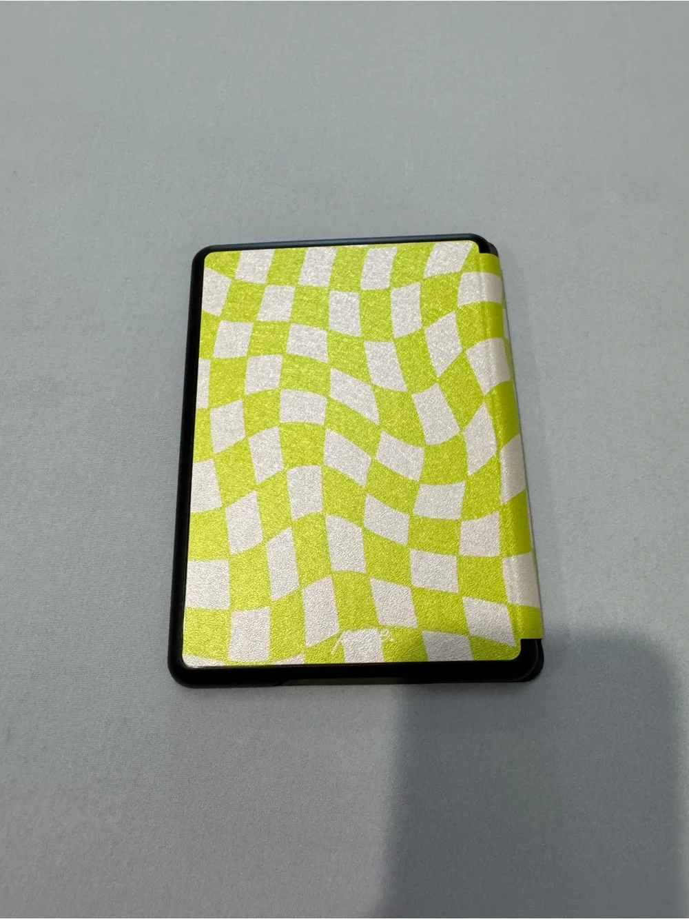 Page the Shop Good Girl Vol. 1 Kindle Case Lime Green Checkerboard